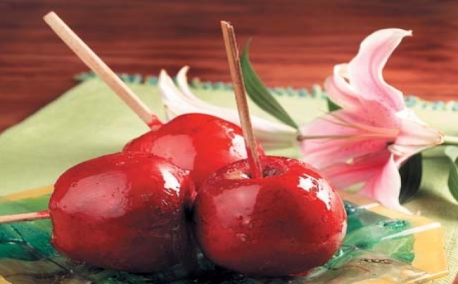 Manzanas al caramelo